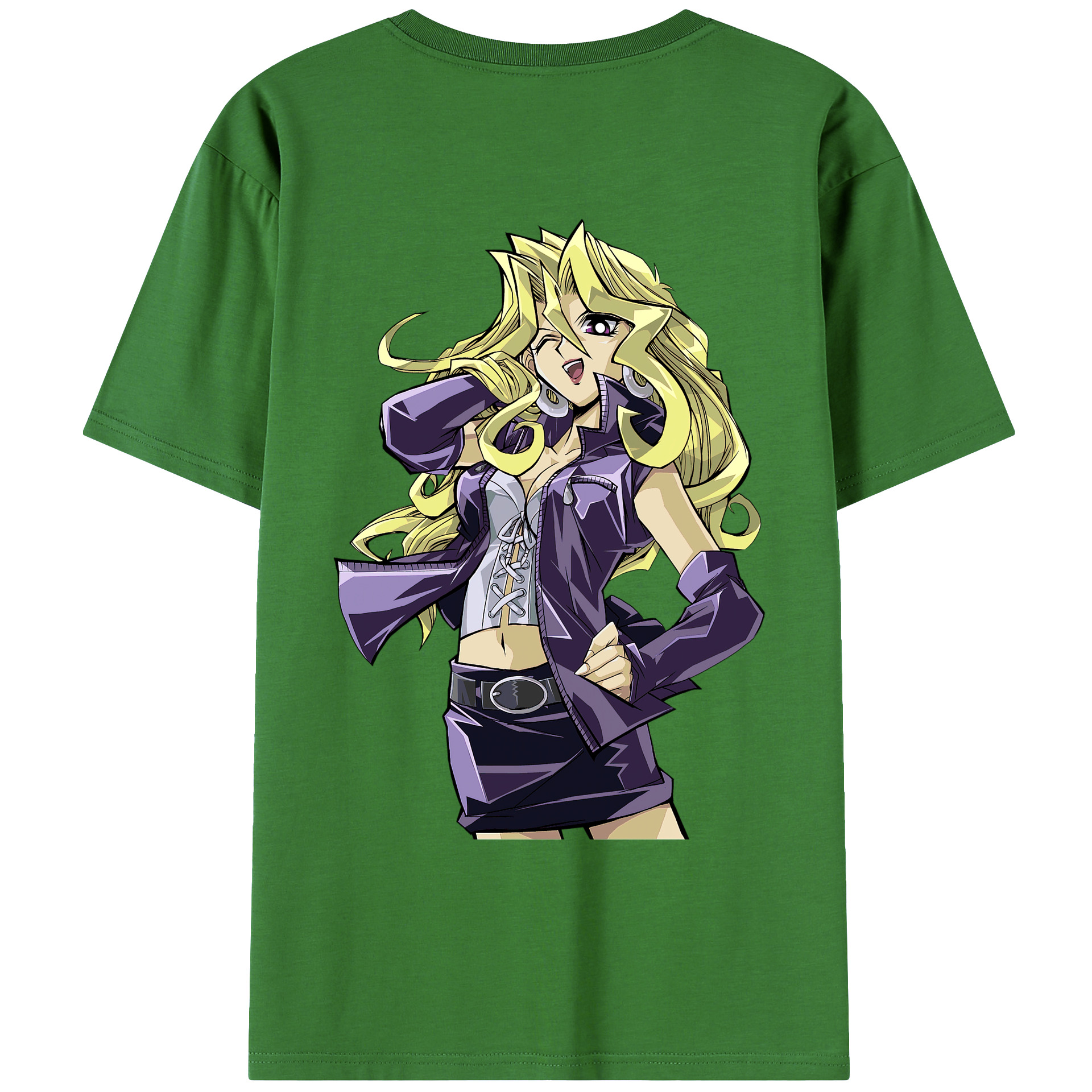 （画像用） 遊☆戯☆王 Yu-Gi-Oh! レディース半袖Tシャツ(バックプリント)
